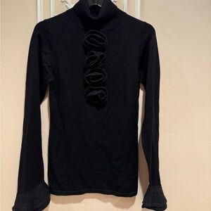 Anne Fontaine Black Turtleneck Sweater